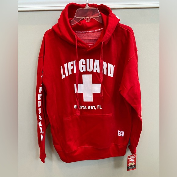 Lifegaurd Tops - Siesta Key Lifeguard Hoodie
